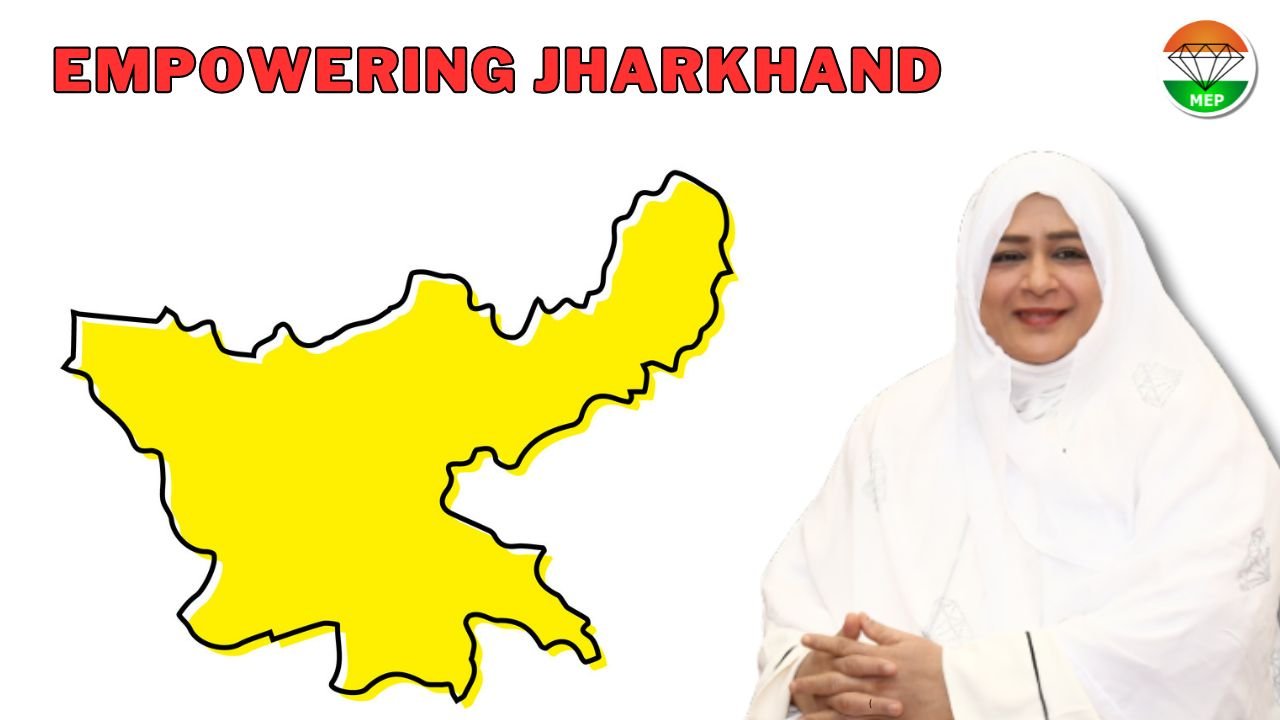 Elevating Jharkhand: All India Mahilla Empowerment Party’s Vision for Comprehensive Development and Empowerment – Dr.Nowhera Shaik’s 30Days 30States Fiery Tour Allover India Reaches Jharkhand